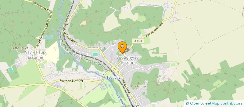 localisation de l'entreprise SCI SOISY à BOUTIGNY-SUR-ESSONNE