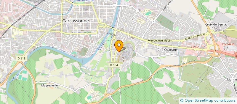 localisation de l'entreprise SCI SOIXANTE CINQ à CARCASSONNE
