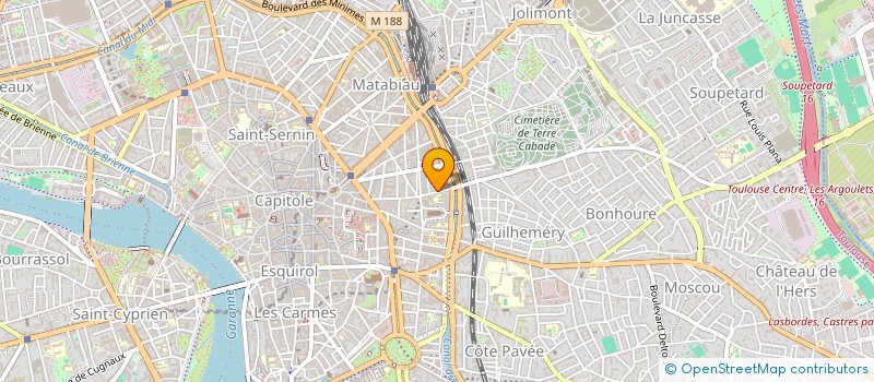 localisation de l'entreprise SCI SOIXANTE DOUZE à TOULOUSE