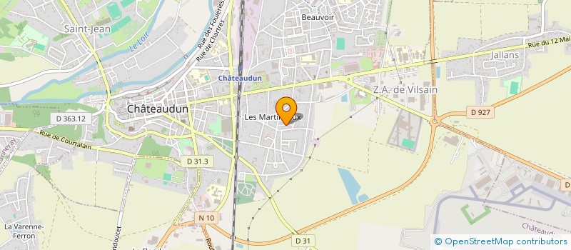 localisation de l'entreprise SCI SOIZE GAMBETTA à CHATEAUDUN