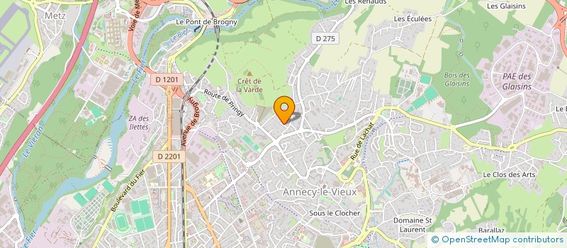localisation de l'entreprise SCI SOJA à ANNECY