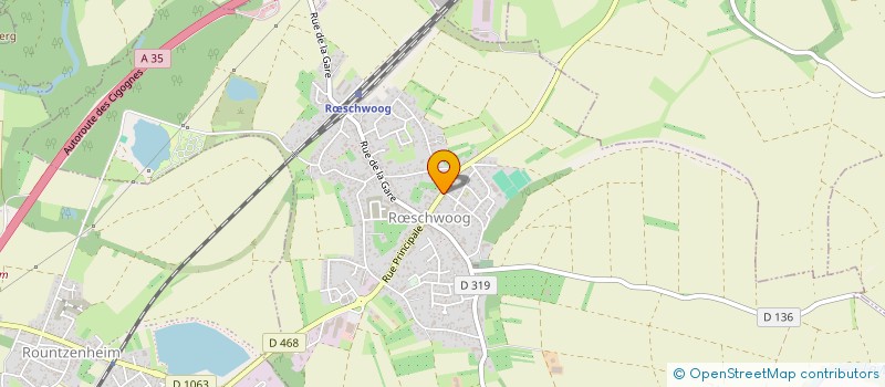 localisation de l'entreprise SCI SOJA  RSCHWOOG