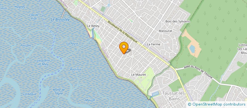 localisation de l'entreprise SCI SOJAIL  ANDERNOS-LES-BAINS