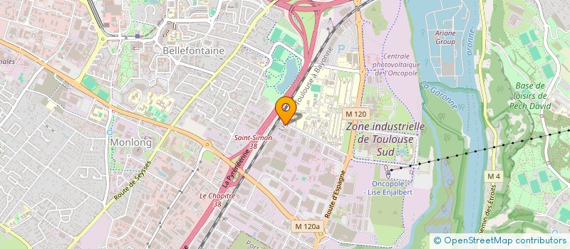 localisation de l'entreprise SCI SOJED à TOULOUSE