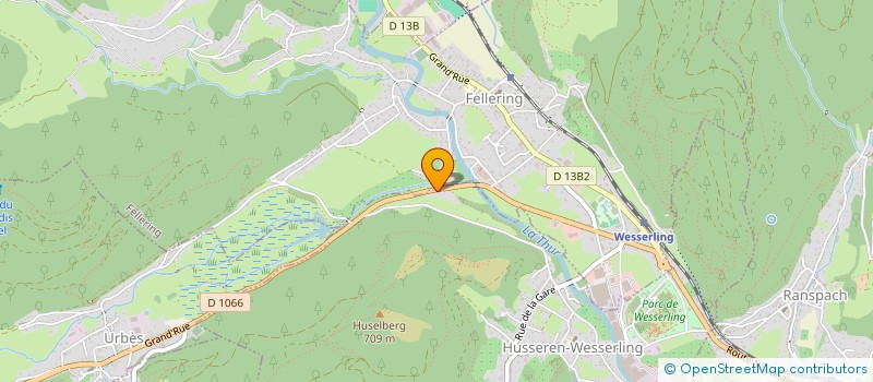 localisation de l'entreprise SCI SOJEMA  HUSSEREN-WESSERLING