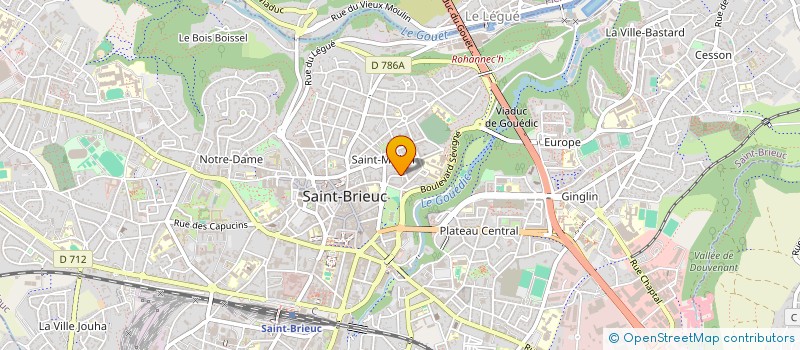 localisation de l'entreprise SCI SOJO à SAINT-BRIEUC