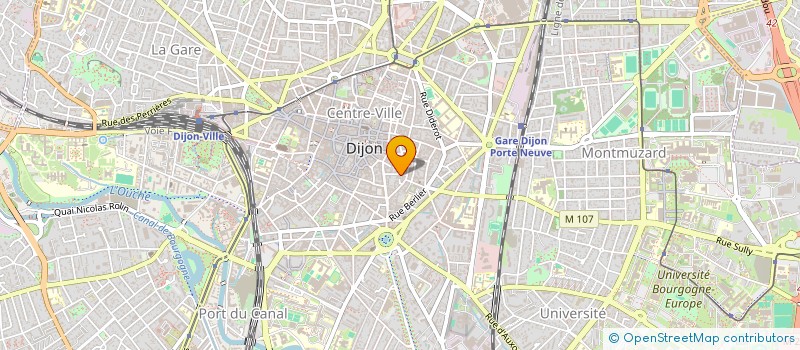 localisation de l'entreprise SCI SOJU à DIJON