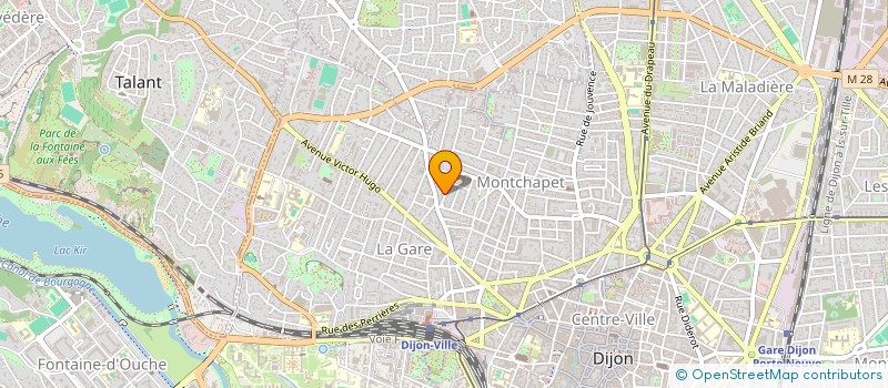 localisation de l'entreprise SCI SOJUAN à DIJON
