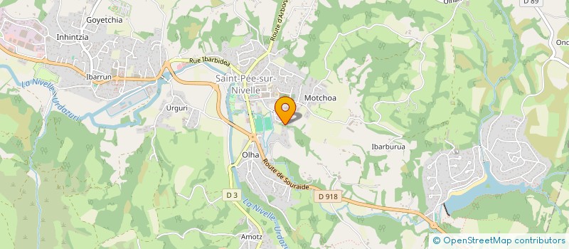 localisation de l'entreprise SCI SOJUHA à SAINT-PEE-SUR-NIVELLE