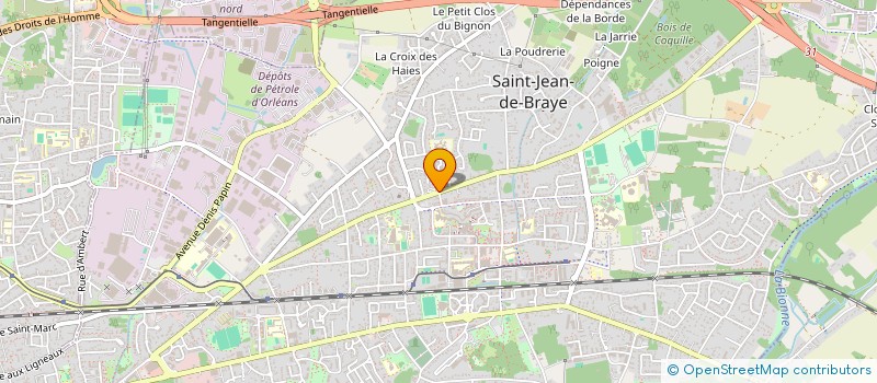 localisation de l'entreprise SCI SOJULA à SAINT-JEAN-DE-BRAYE