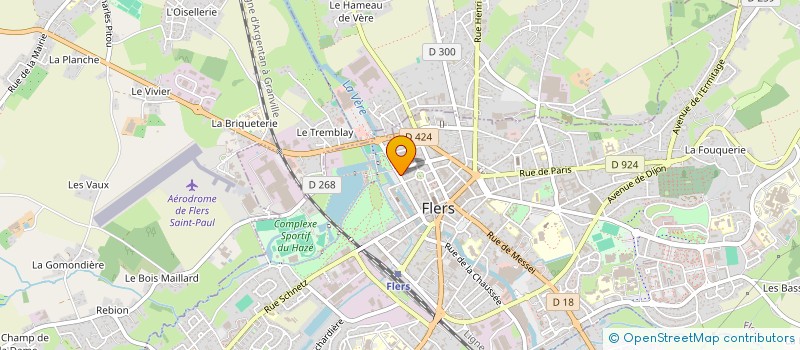 localisation de l'entreprise SCI SOK à FLERS