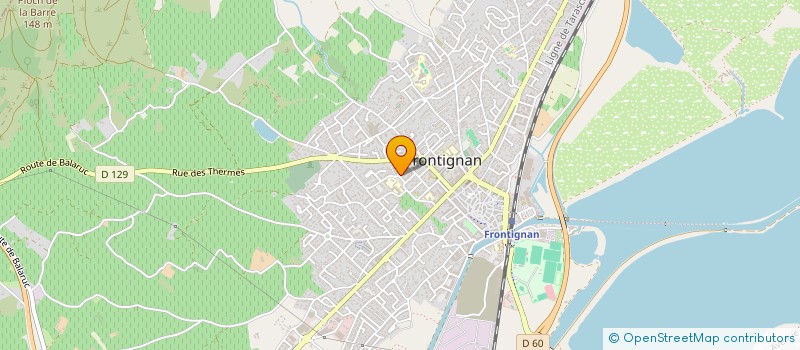 localisation de l'entreprise SCI SOKENA à FRONTIGNAN