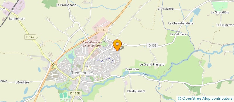 localisation de l'entreprise SCI SOKIMEN  TREMENTINES