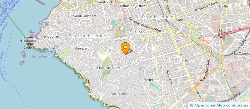 localisation de l'entreprise SCI SOKITE à MARSEILLE