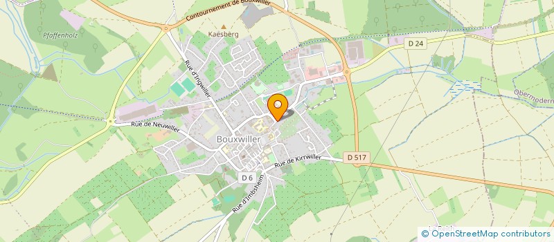 localisation de l'entreprise SCI SOL CAT VOUZINOISE  BOUXWILLER