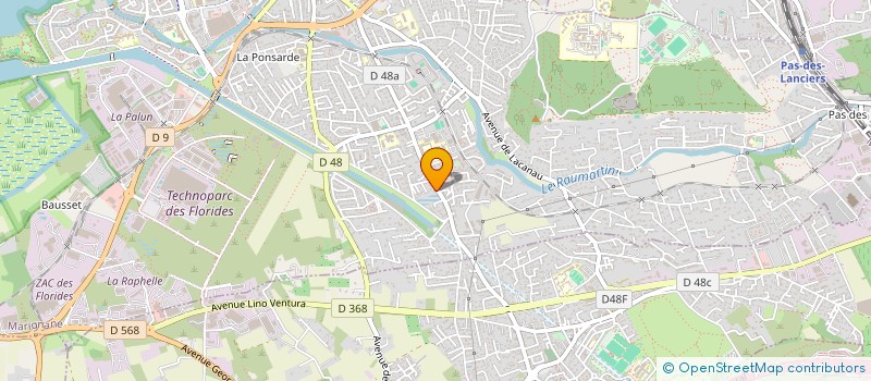 localisation de l'entreprise SCI SOL Y LUNA  MARIGNANE