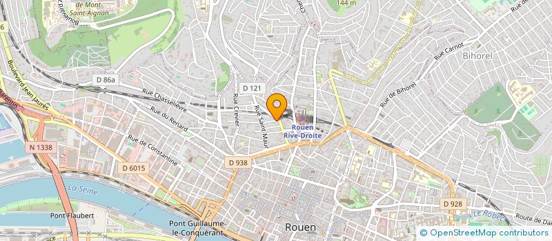 localisation de l'entreprise SCI SOLA à ROUEN