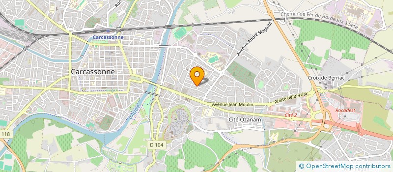 localisation de l'entreprise SCI SOLA-DELLONG à CARCASSONNE