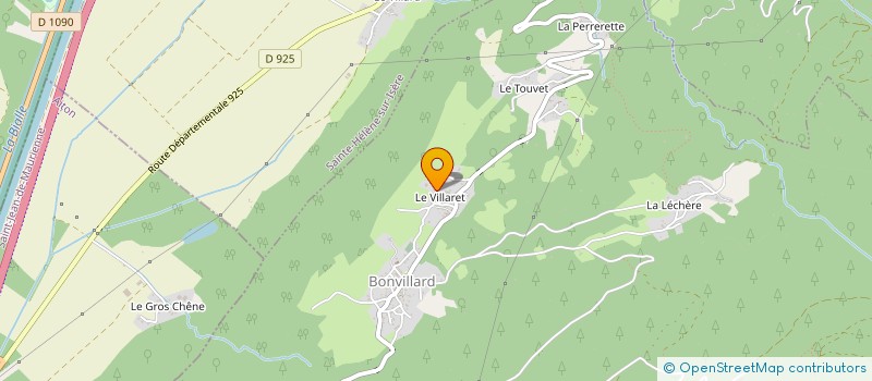 localisation de l'entreprise SCI SOLABOIS  BONVILLARD