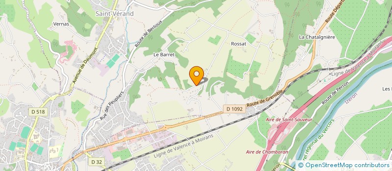 localisation de l'entreprise SCI SOLAGNA  SAINT-VERAND