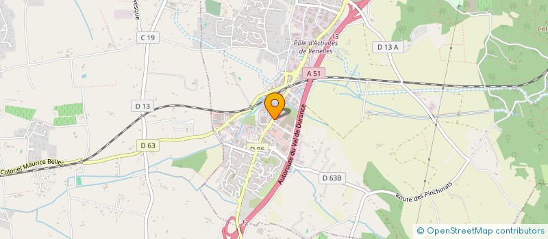 localisation de l'entreprise SCI SOLAINE  VENELLES