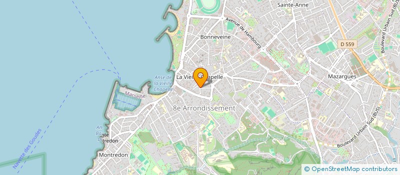 localisation de l'entreprise SCI SOLAIR à MARSEILLE