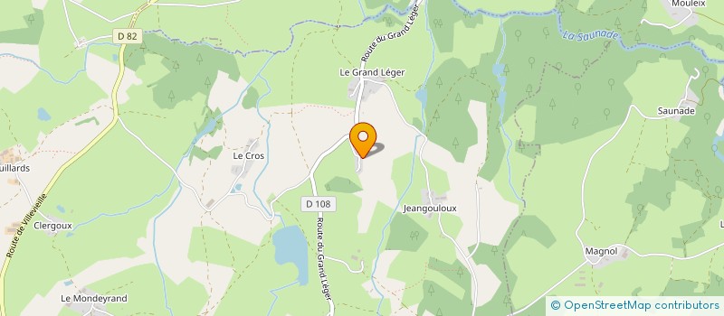 localisation de l'entreprise SCI SOLAIRE  CONDAT-EN-COMBRAILLE