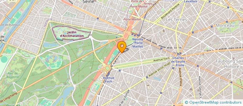 localisation de l'entreprise SCI SOLAL  PARIS