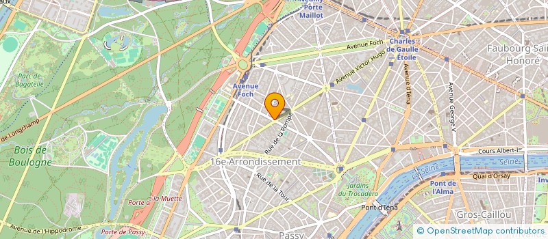 localisation de l'entreprise SCI SOLAL B.  PARIS