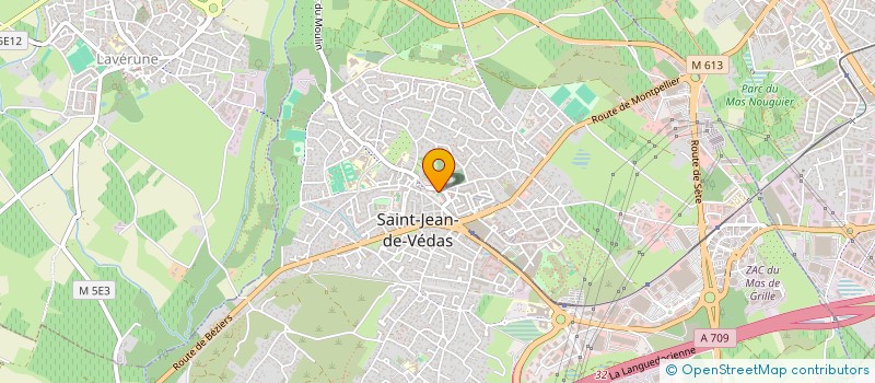 localisation de l'entreprise SCI SOLAMA  SAINT-JEAN-DE-VEDAS