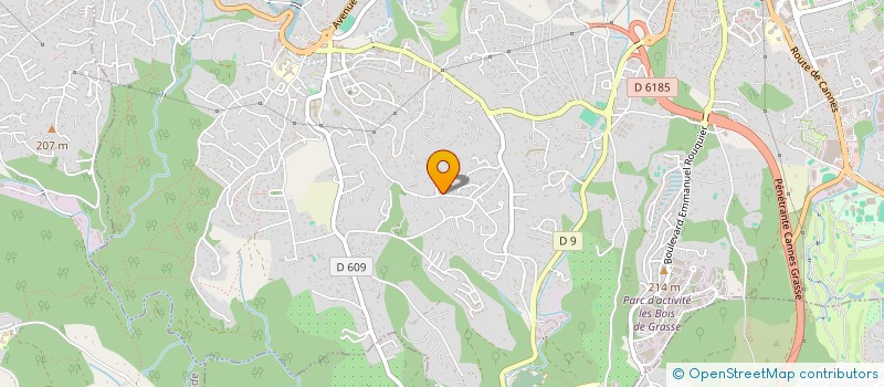 localisation de l'entreprise SCI SOLAMAR à GRASSE