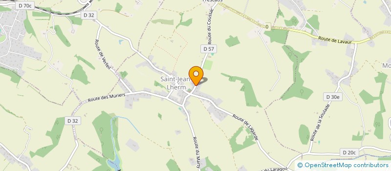 localisation de l'entreprise SCI SOLANA à SAINT-JEAN-LHERM