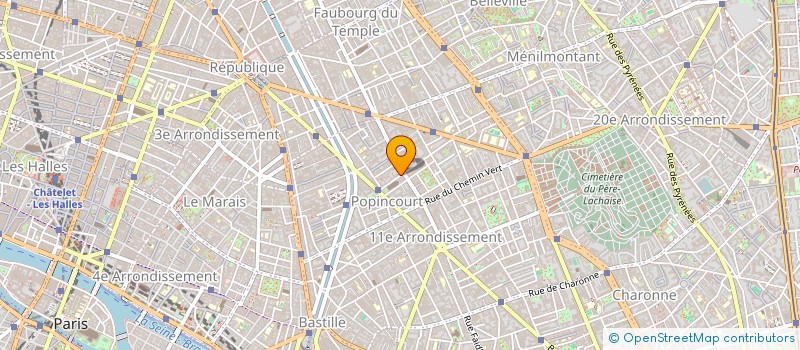 localisation de l'entreprise SCI SOLANEY  PARIS