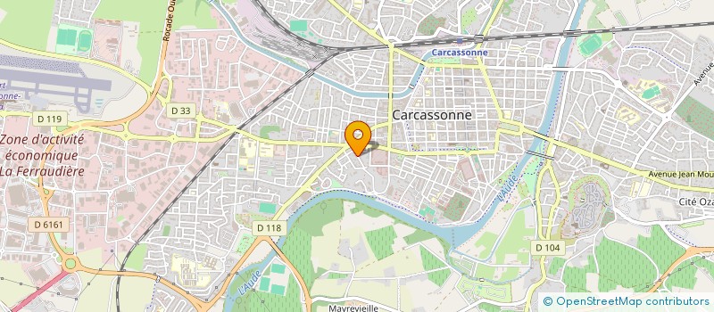 localisation de l'entreprise SCI SOLANGE à CARCASSONNE