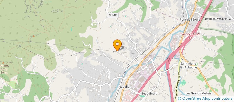 localisation de l'entreprise SCI SOLANS OCEANE à AUBAGNE