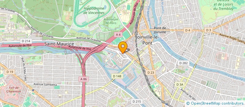 localisation de l'entreprise SCI SOLAR à SAINT-MAURICE