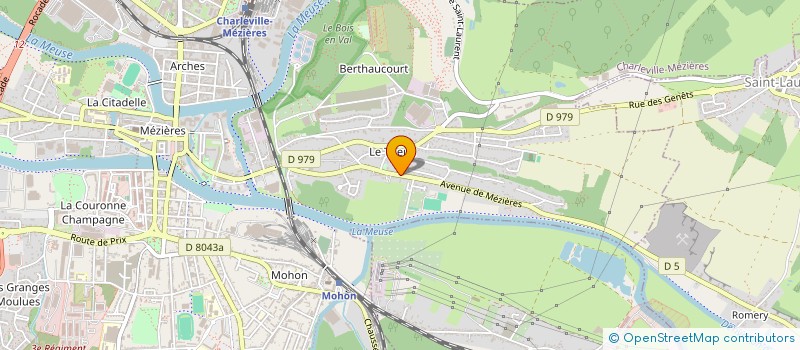 localisation de l'entreprise SCI SOLARA  CHARLEVILLE-MEZIERES