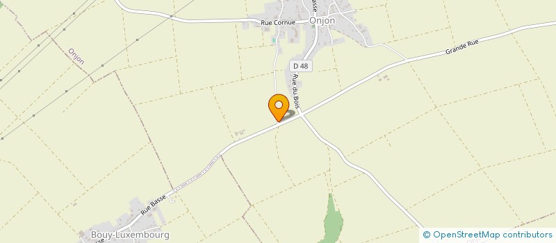 localisation de l'entreprise SCI SOLART  ONJON