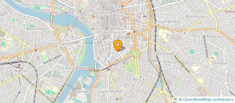 localisation de l'entreprise SCI SOLAU à TOULOUSE