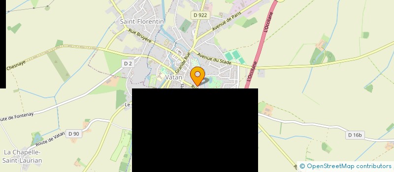localisation de l'entreprise SCI SOLAU à VATAN