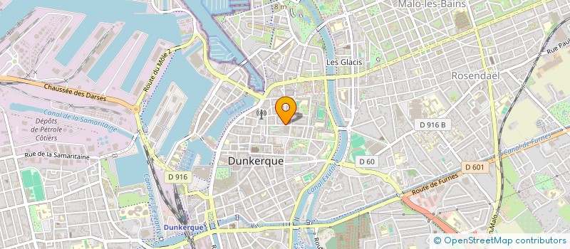 localisation de l'entreprise SCI SOLAUDK à DUNKERQUE