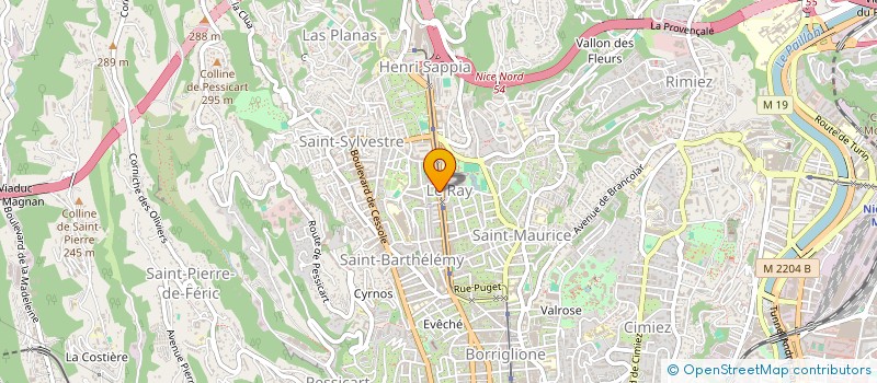 localisation de l'entreprise SCI SOLAUNES à NICE