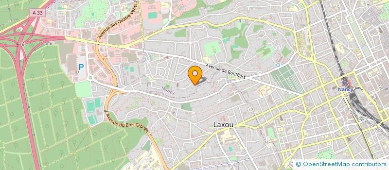 localisation de l'entreprise SCI SOLAUR  NANCY