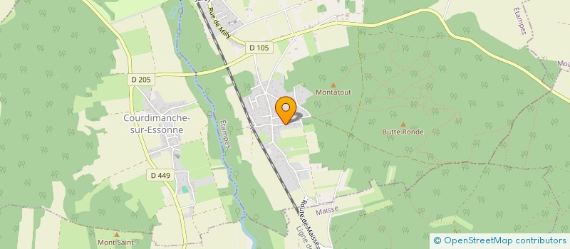 localisation de l'entreprise SCI SOLAX CONCEPT à BOUTIGNY-SUR-ESSONNE