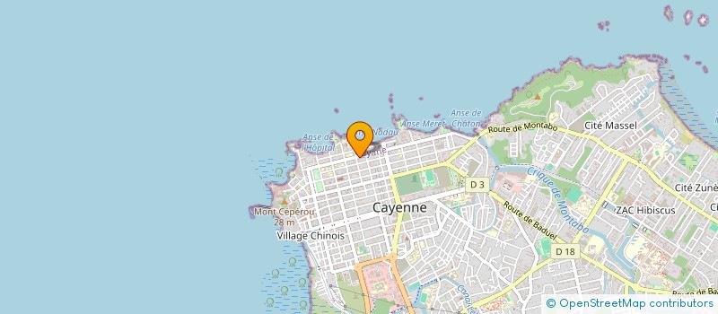 localisation de l'entreprise SCI SOLAY  CAYENNE