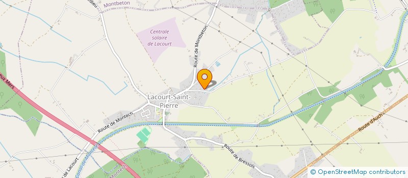 localisation de l'entreprise SCI SOLCO  LACOURT-SAINT-PIERRE