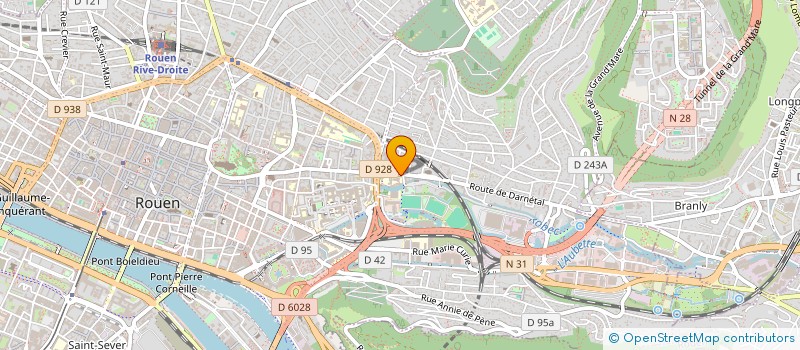 localisation de l'entreprise SCI SOLDARCH  ROUEN