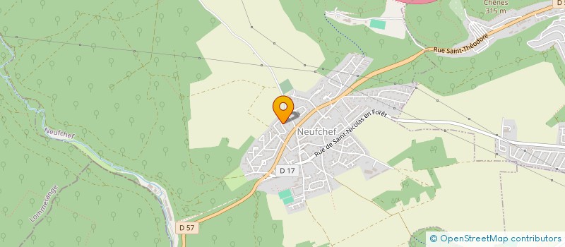 localisation de l'entreprise SCI SOLDARN  NEUFCHEF