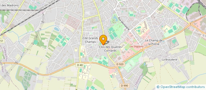 localisation de l'entreprise SCI SOLE'ILE à CHATEAUROUX