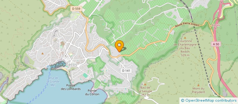 localisation de l'entreprise SCI SOLE MARE  CASSIS